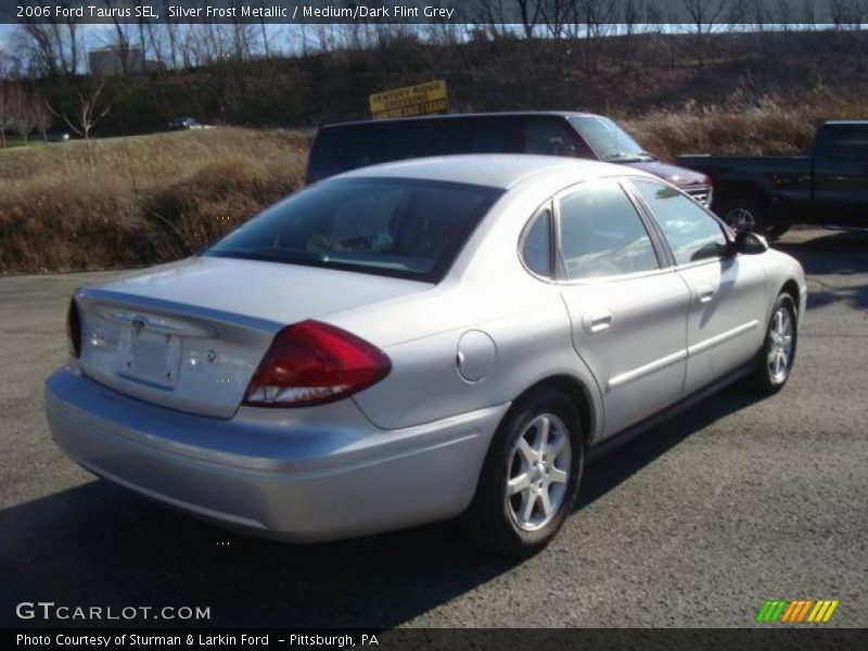 Silver Frost Metallic / Medium/Dark Flint Grey 2006 Ford Taurus SEL