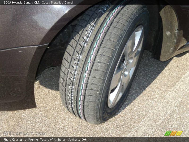 Cocoa Metallic / Camel 2009 Hyundai Sonata GLS