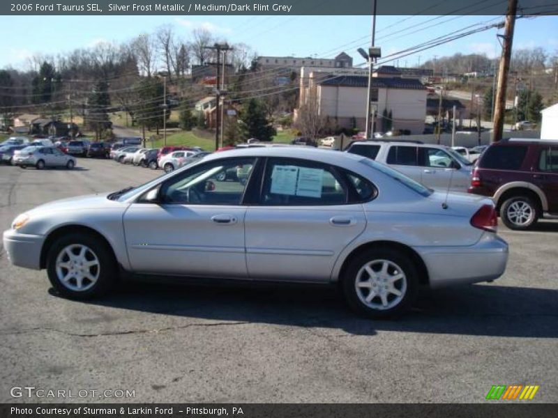 Silver Frost Metallic / Medium/Dark Flint Grey 2006 Ford Taurus SEL