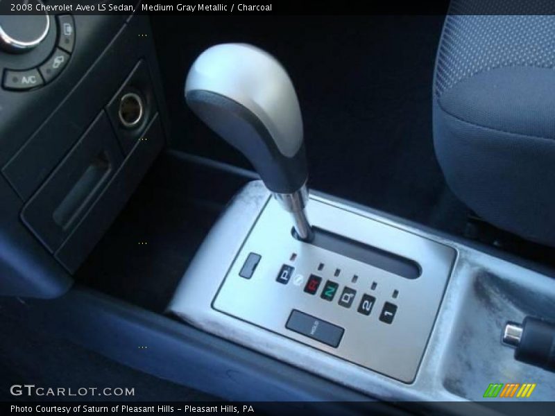 Medium Gray Metallic / Charcoal 2008 Chevrolet Aveo LS Sedan