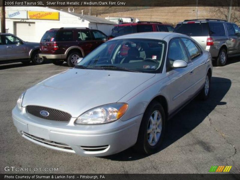 Silver Frost Metallic / Medium/Dark Flint Grey 2006 Ford Taurus SEL
