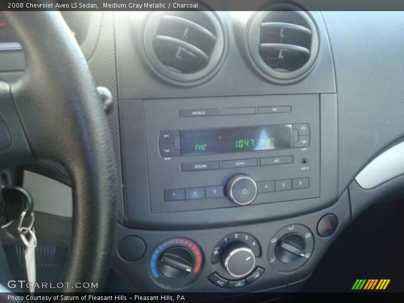 Medium Gray Metallic / Charcoal 2008 Chevrolet Aveo LS Sedan