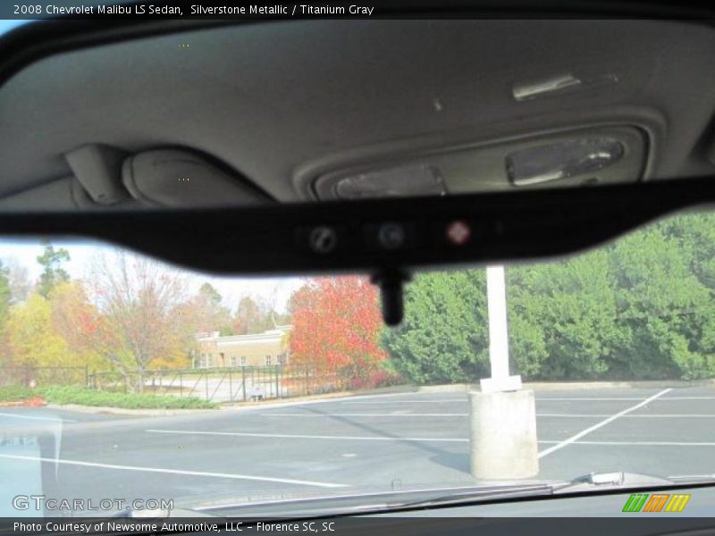 Silverstone Metallic / Titanium Gray 2008 Chevrolet Malibu LS Sedan
