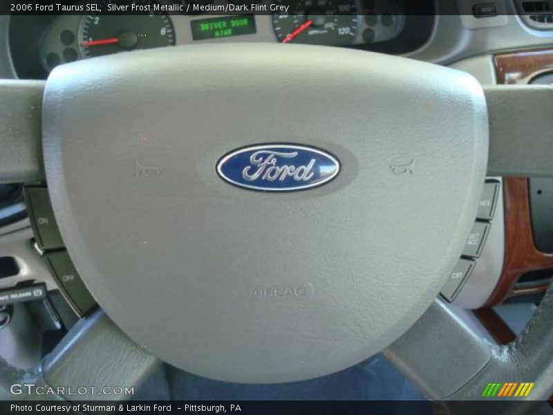 Silver Frost Metallic / Medium/Dark Flint Grey 2006 Ford Taurus SEL