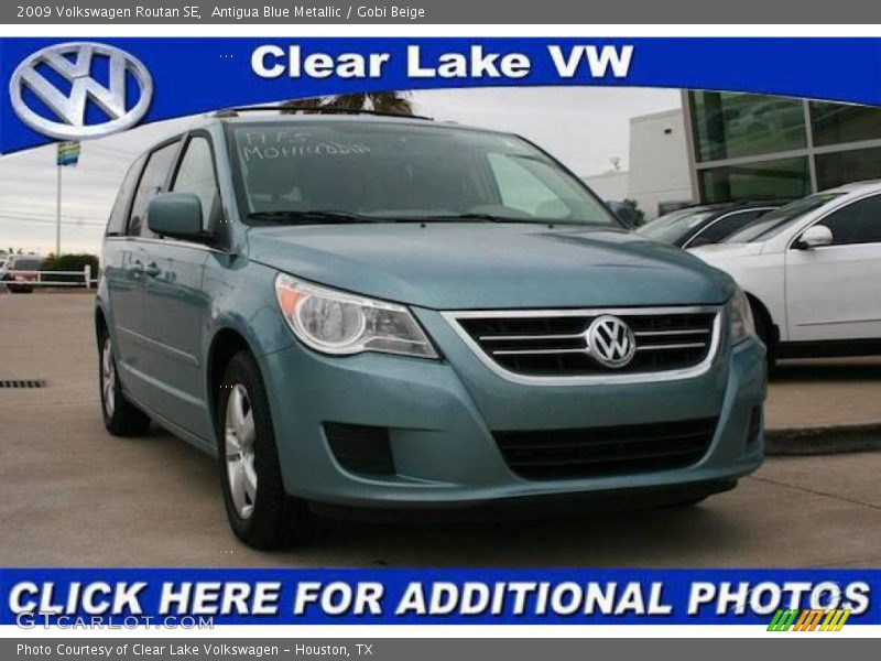 Antigua Blue Metallic / Gobi Beige 2009 Volkswagen Routan SE