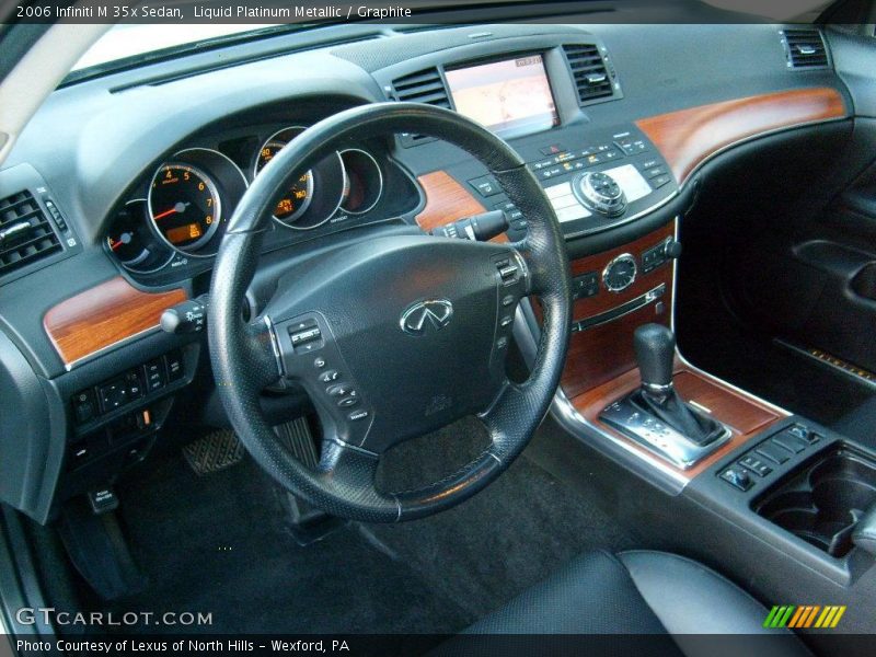 Liquid Platinum Metallic / Graphite 2006 Infiniti M 35x Sedan