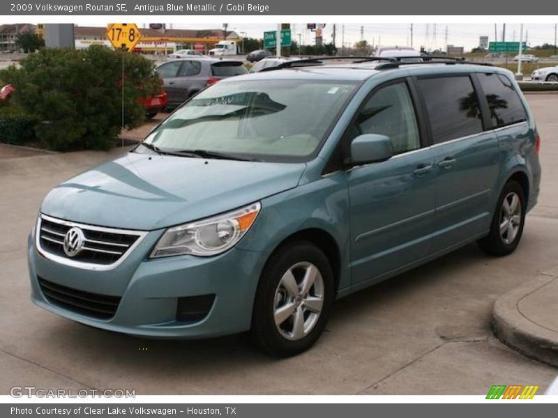 Antigua Blue Metallic / Gobi Beige 2009 Volkswagen Routan SE