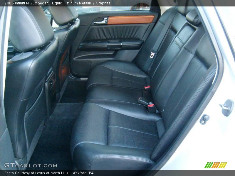 Liquid Platinum Metallic / Graphite 2006 Infiniti M 35x Sedan