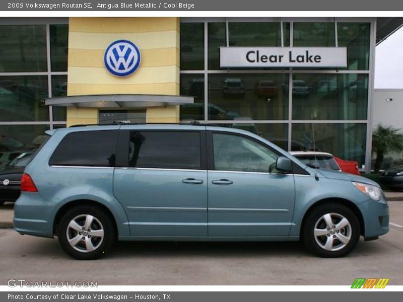 Antigua Blue Metallic / Gobi Beige 2009 Volkswagen Routan SE