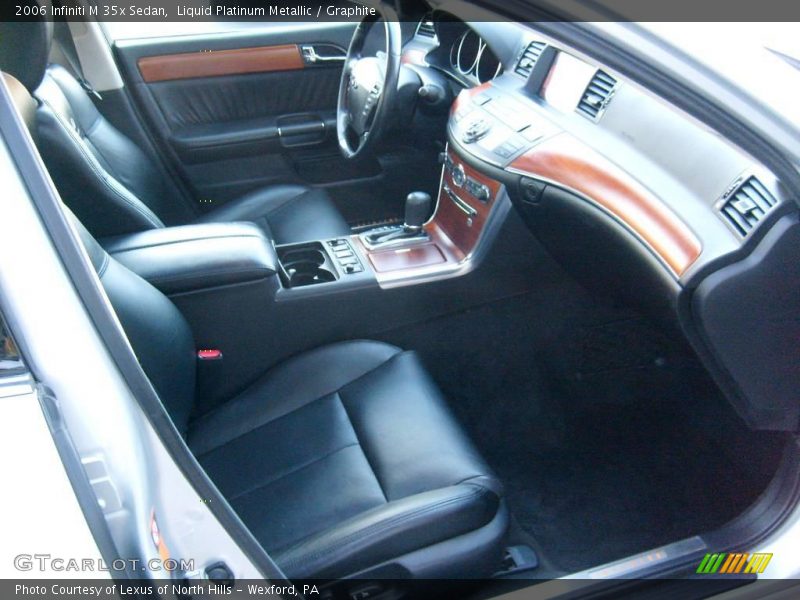 Liquid Platinum Metallic / Graphite 2006 Infiniti M 35x Sedan