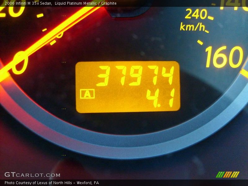 Liquid Platinum Metallic / Graphite 2006 Infiniti M 35x Sedan