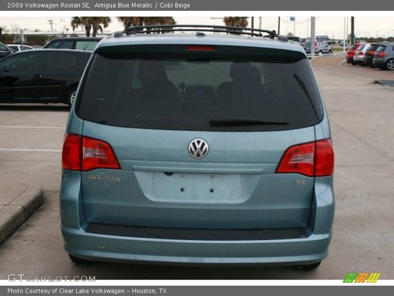 Antigua Blue Metallic / Gobi Beige 2009 Volkswagen Routan SE