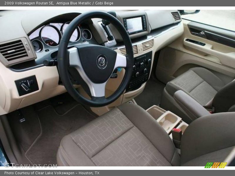 Antigua Blue Metallic / Gobi Beige 2009 Volkswagen Routan SE