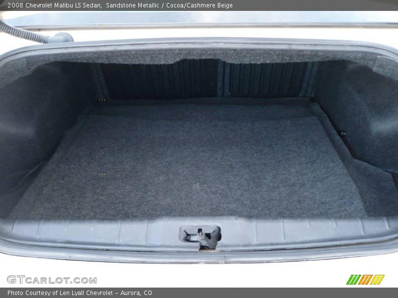 Sandstone Metallic / Cocoa/Cashmere Beige 2008 Chevrolet Malibu LS Sedan