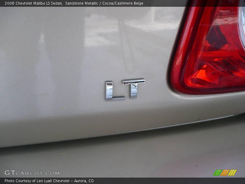 Sandstone Metallic / Cocoa/Cashmere Beige 2008 Chevrolet Malibu LS Sedan