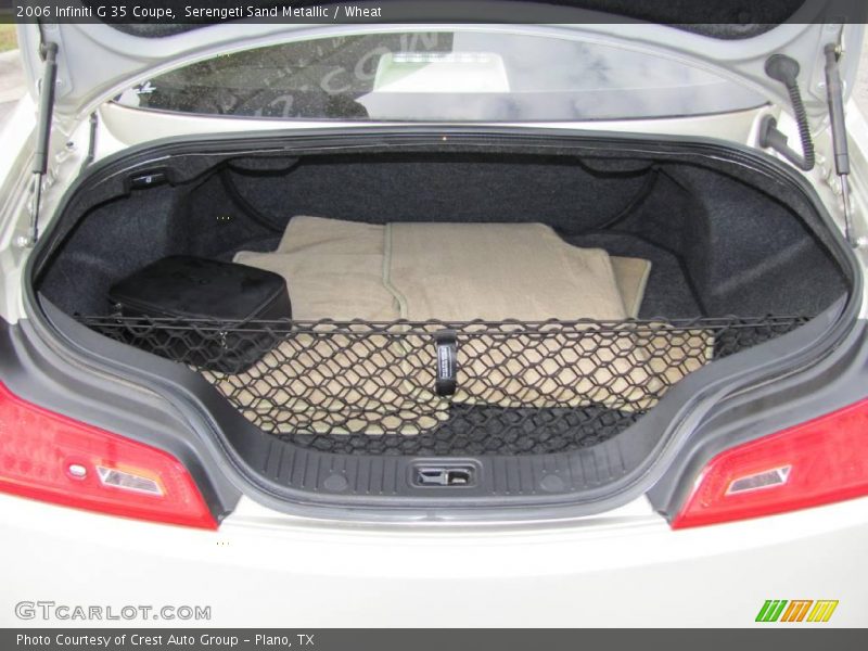 Serengeti Sand Metallic / Wheat 2006 Infiniti G 35 Coupe