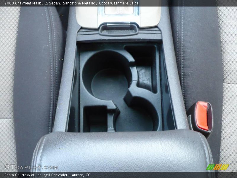 Sandstone Metallic / Cocoa/Cashmere Beige 2008 Chevrolet Malibu LS Sedan