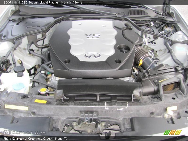 Liquid Platinum Metallic / Stone 2006 Infiniti G 35 Sedan