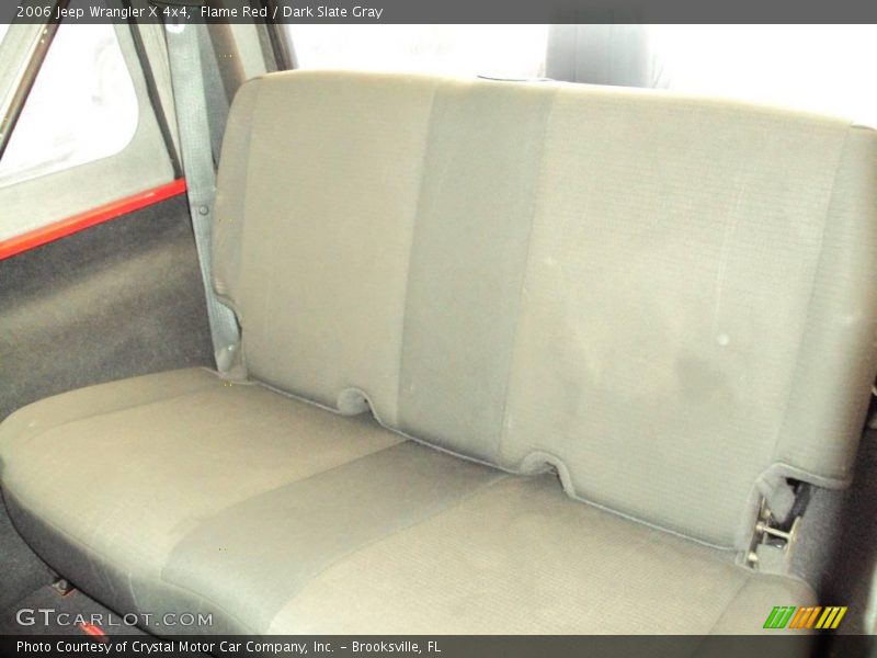 Flame Red / Dark Slate Gray 2006 Jeep Wrangler X 4x4
