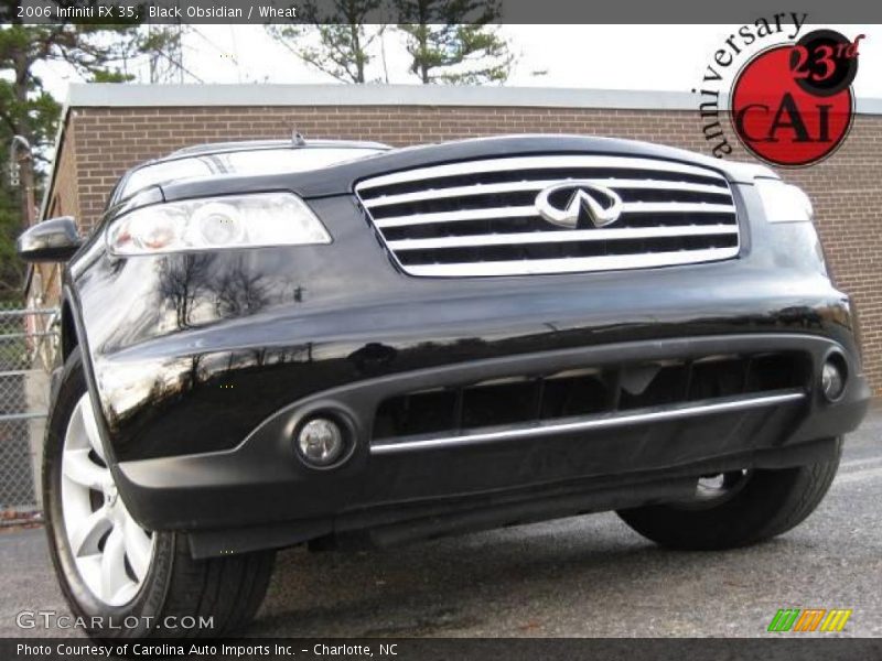 Black Obsidian / Wheat 2006 Infiniti FX 35