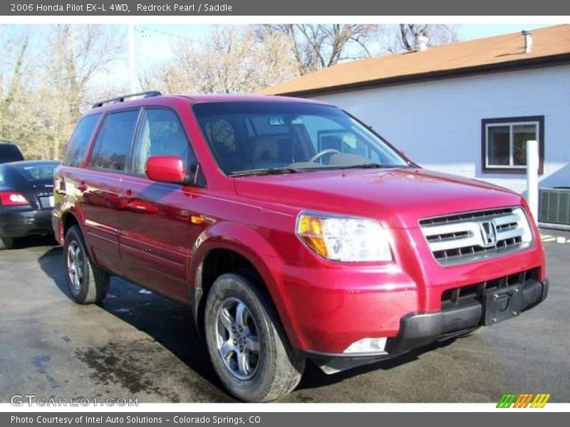 Redrock Pearl / Saddle 2006 Honda Pilot EX-L 4WD