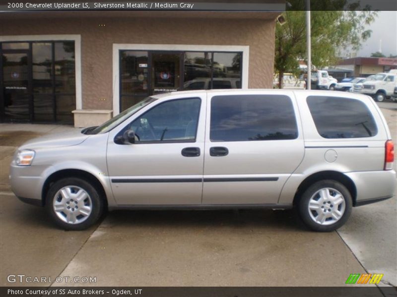 Silverstone Metallic / Medium Gray 2008 Chevrolet Uplander LS
