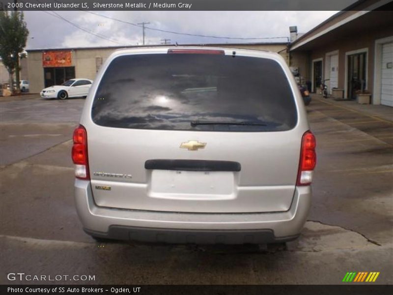 Silverstone Metallic / Medium Gray 2008 Chevrolet Uplander LS