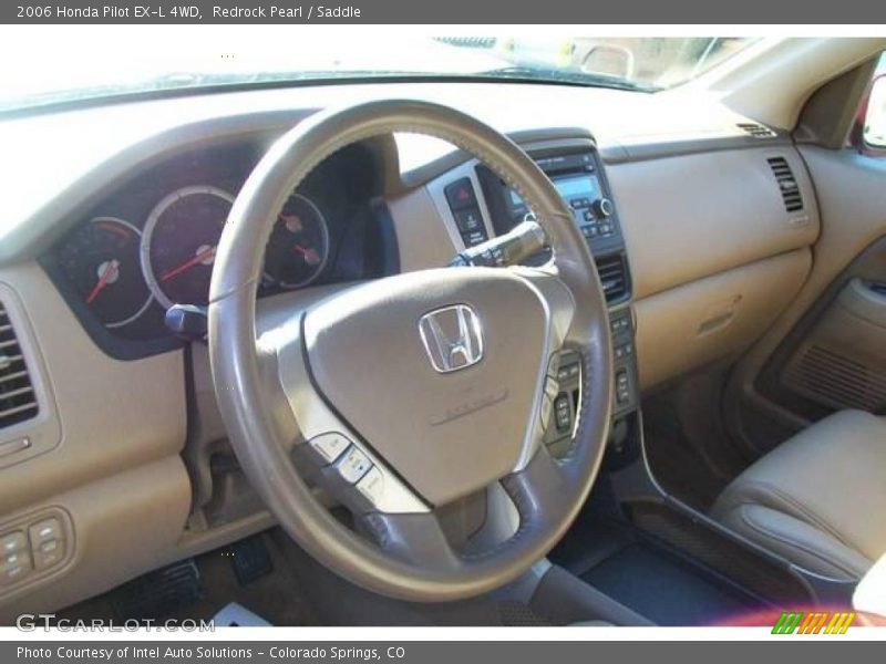 Redrock Pearl / Saddle 2006 Honda Pilot EX-L 4WD