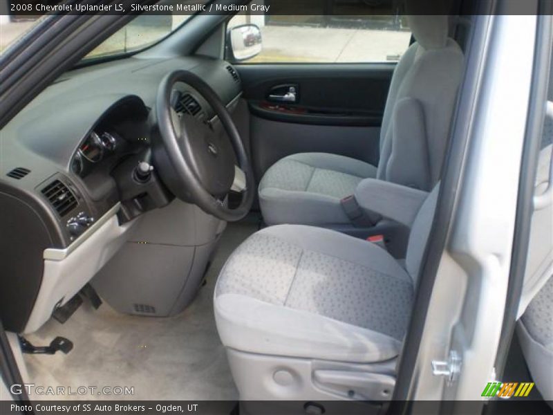 Silverstone Metallic / Medium Gray 2008 Chevrolet Uplander LS