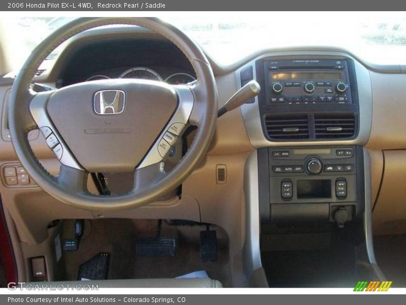 Redrock Pearl / Saddle 2006 Honda Pilot EX-L 4WD