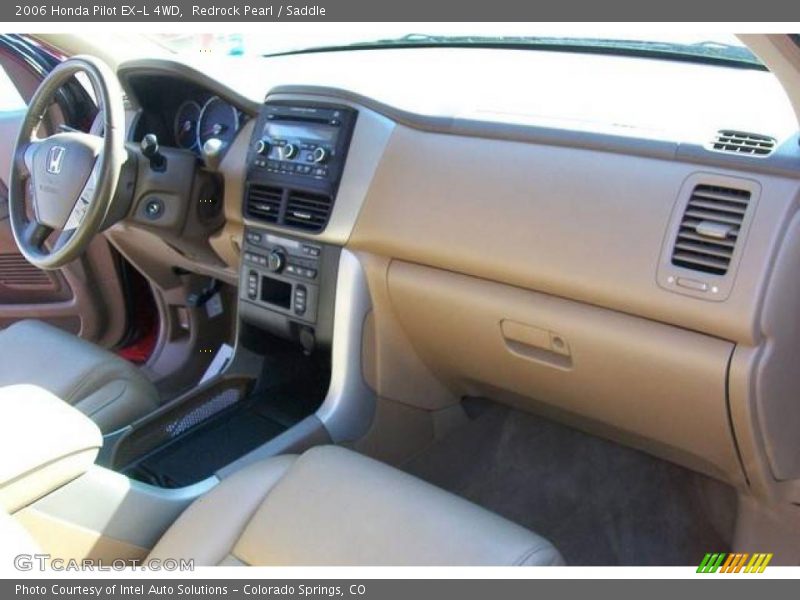 Redrock Pearl / Saddle 2006 Honda Pilot EX-L 4WD