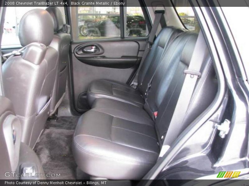 Black Granite Metallic / Ebony 2008 Chevrolet TrailBlazer LT 4x4