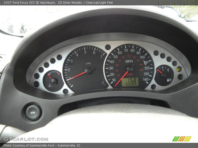 CD Silver Metallic / Charcoal/Light Flint 2007 Ford Focus ZX5 SE Hatchback