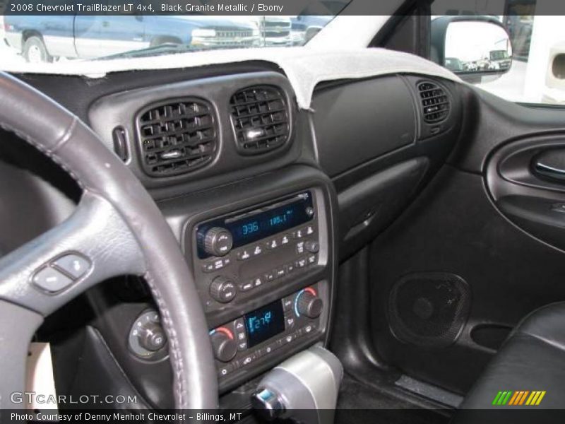 Black Granite Metallic / Ebony 2008 Chevrolet TrailBlazer LT 4x4