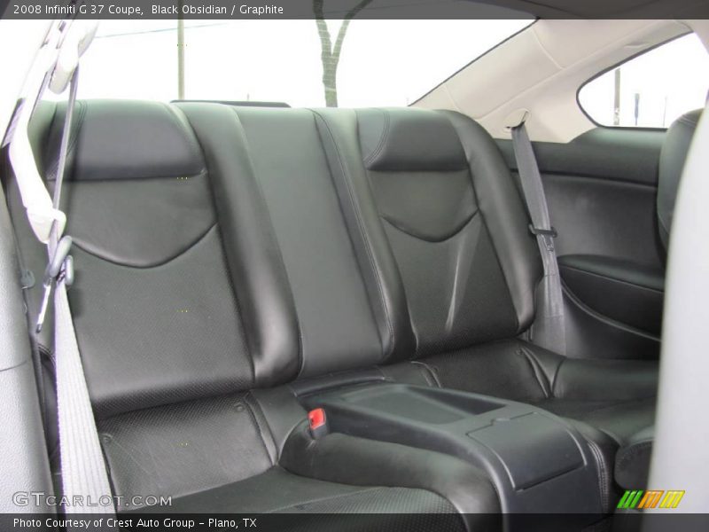 Black Obsidian / Graphite 2008 Infiniti G 37 Coupe