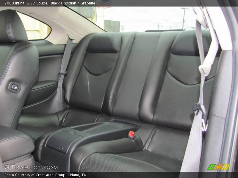 Black Obsidian / Graphite 2008 Infiniti G 37 Coupe