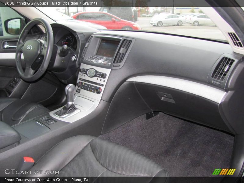 Black Obsidian / Graphite 2008 Infiniti G 37 Coupe