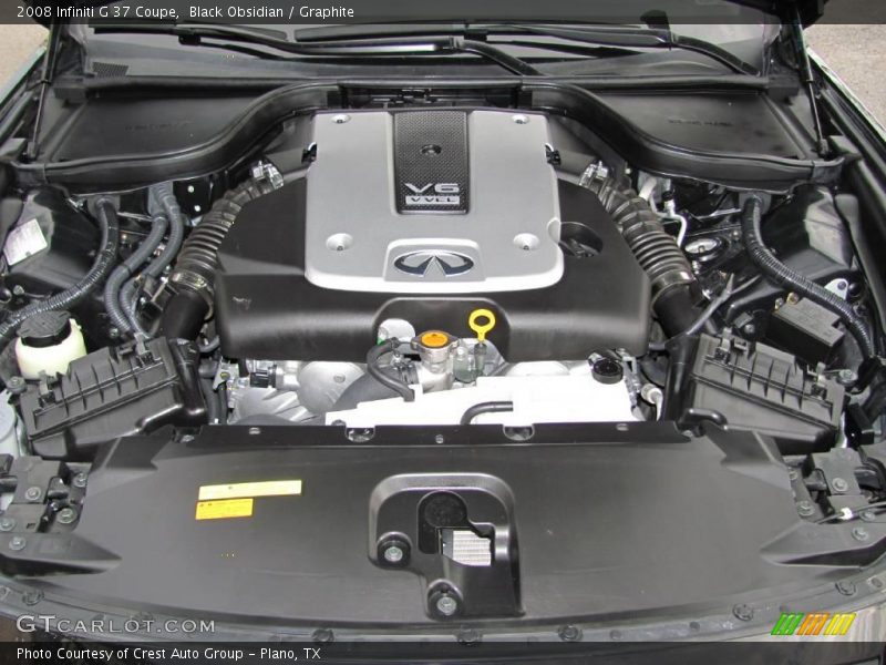 Black Obsidian / Graphite 2008 Infiniti G 37 Coupe