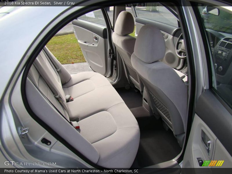 Silver / Gray 2008 Kia Spectra EX Sedan
