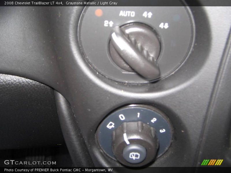 Graystone Metallic / Light Gray 2008 Chevrolet TrailBlazer LT 4x4