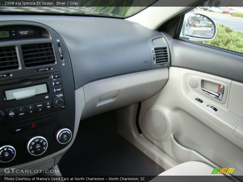 Silver / Gray 2008 Kia Spectra EX Sedan