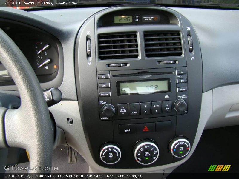 Silver / Gray 2008 Kia Spectra EX Sedan