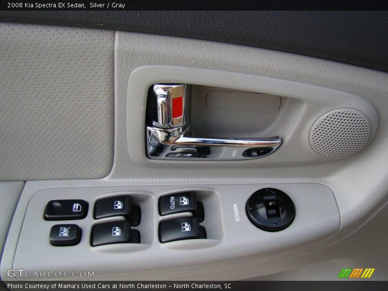 Silver / Gray 2008 Kia Spectra EX Sedan