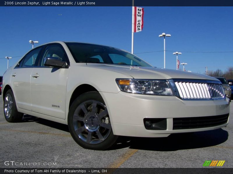Light Sage Metallic / Light Stone 2006 Lincoln Zephyr