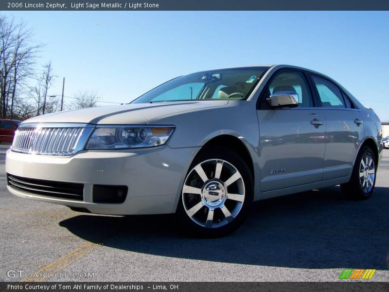 Light Sage Metallic / Light Stone 2006 Lincoln Zephyr