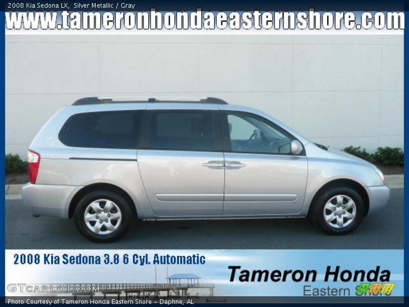 Silver Metallic / Gray 2008 Kia Sedona LX