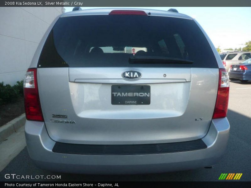 Silver Metallic / Gray 2008 Kia Sedona LX