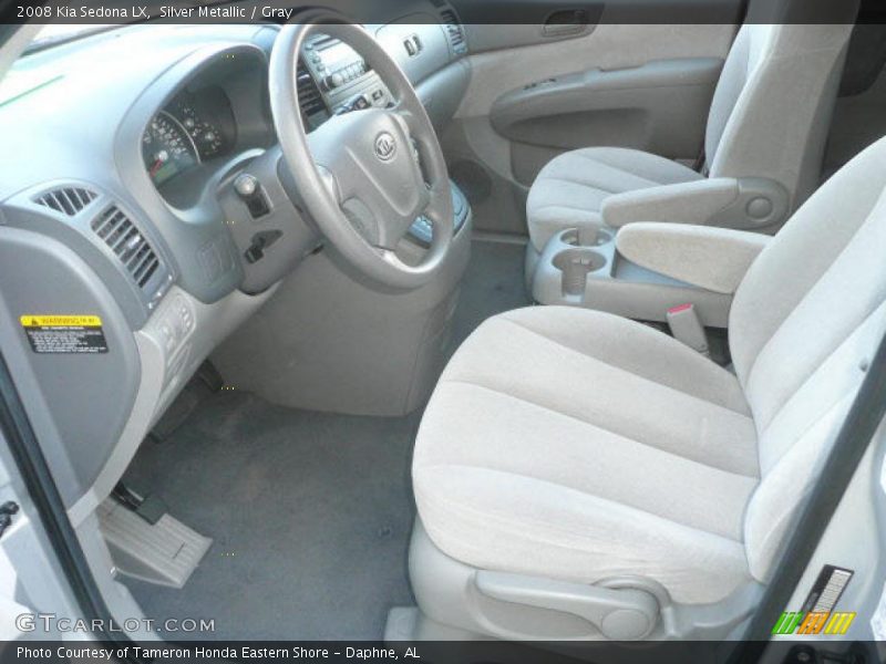 Silver Metallic / Gray 2008 Kia Sedona LX