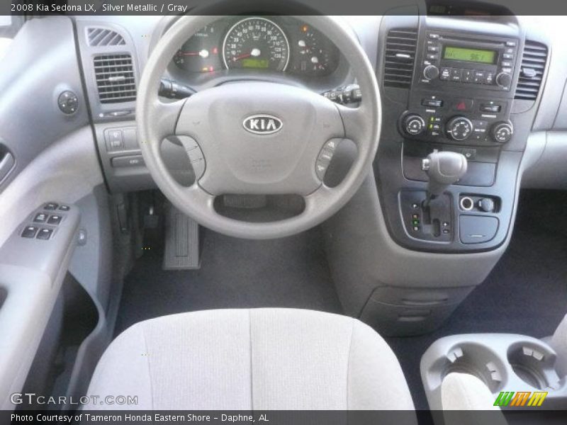 Silver Metallic / Gray 2008 Kia Sedona LX