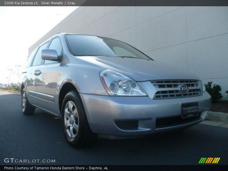 Silver Metallic / Gray 2008 Kia Sedona LX